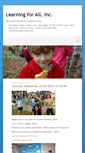 Mobile Screenshot of learningforallsd.com